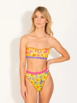 ONEONESWIMWEAR Hazel Top Daisy