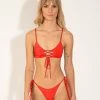 ONEONESWIMWEAR Abby Top Blood Orange