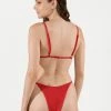 ONEONESWIMWEAR Alli Bottom Red