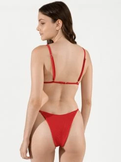 ONEONESWIMWEAR Alli Bottom Red