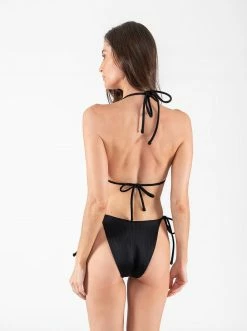 ONEONESWIMWEAR Ariel Bottom Black