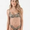 ONEONESWIMWEAR Jenna Top Cheetah