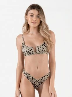 ONEONESWIMWEAR Jenna Top Cheetah