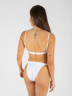 ONEONESWIMWEAR Annie Bottom White
