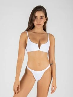 ONEONESWIMWEAR Annie Bottom White