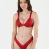 ONEONESWIMWEAR Kameron Top Cherry