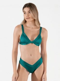 ONEONESWIMWEAR Jesse Bottom Emerald