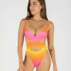 ONEONESWIMWEAR Kylie One Piece Orange Gradient