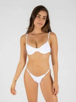 ONEONESWIMWEAR Alli Bottom White