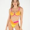 ONEONESWIMWEAR Tops Lupita Top Orange Gradient