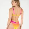 ONEONESWIMWEAR Tatiana Bottom Orange Gradient