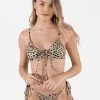 ONEONESWIMWEAR Maggie Top Cheetah