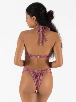 ONEONESWIMWEAR Valentina Top Flower Power - Final Sale Triangle