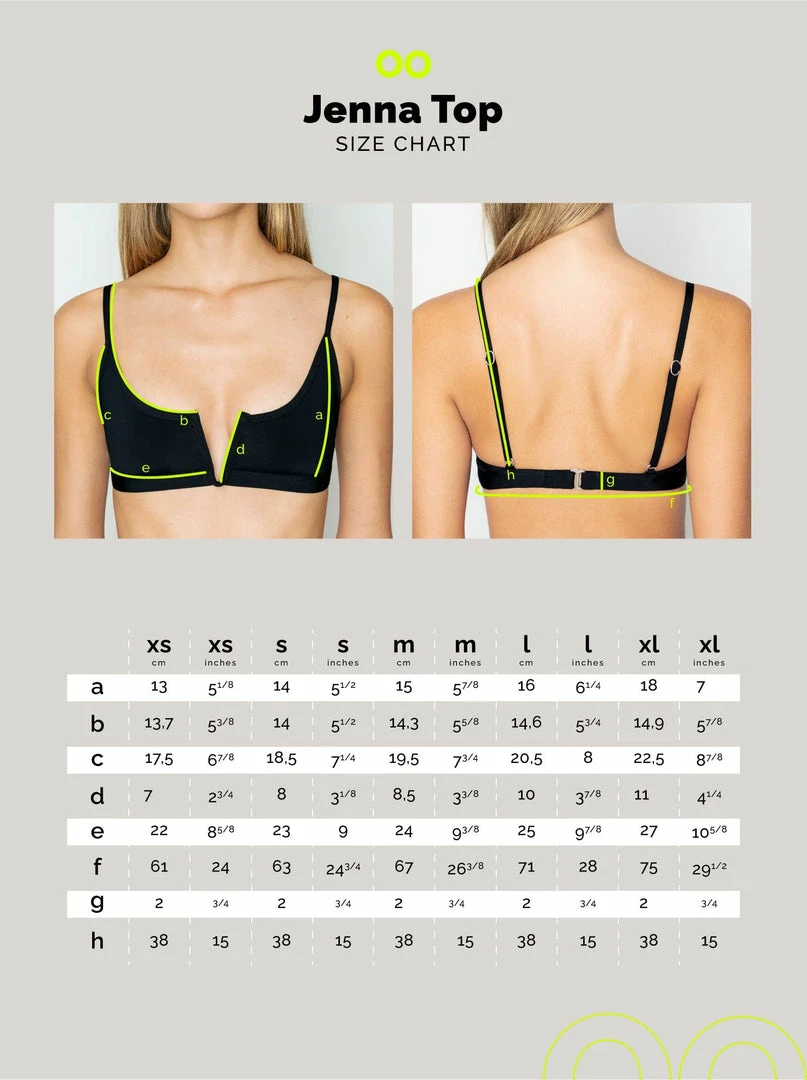 ONEONESWIMWEAR Jenna Top Galapagos - Final Sale