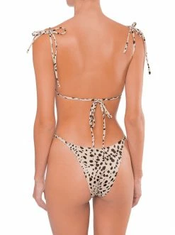 ONEONESWIMWEAR Billie Top Cheetah
