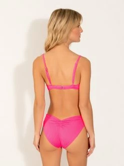 ONEONESWIMWEAR Danna Bottom Knockout Pink