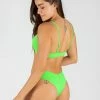 ONEONESWIMWEAR Danna Bottom Neon Green