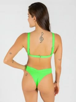 ONEONESWIMWEAR Jesse Bottom Neon Green