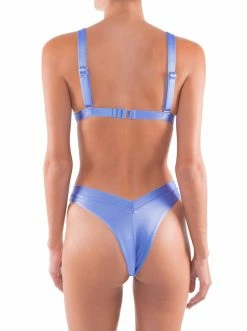ONEONESWIMWEAR Triangle Kameron Top Provence - Final Sale