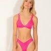 ONEONESWIMWEAR Kameron Top Knockout Pink