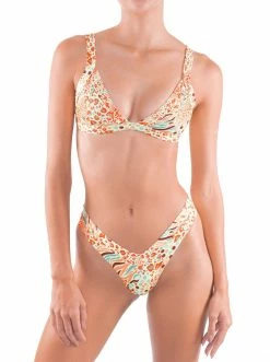 ONEONESWIMWEAR Triangle Kameron Top Savannah - Final Sale