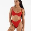 ONEONESWIMWEAR Lupita Top Red