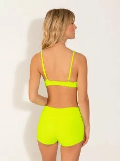 ONEONESWIMWEAR Abby Top Electric Lemonade